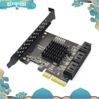 在飛比找蝦皮商城精選優惠-Sata PCI E 適配器 6 端口 SATA 3.0 到