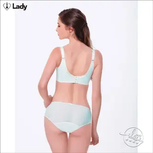 LADY 燦亮星影系列 刺繡機能調整型內衣 B-D罩(優雅綠)