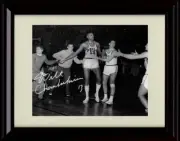 Unframed Wilt Chamberlain - Philadelphia 76ers - Autograph Replica Print - 100