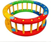 Toddler Balancing Board, Body Balance Training, Educational Toy for Indoors & Outdoors, Children's Obstacle Course, Promote Agility, Strength, Active Play/7576 (Color : Style2)