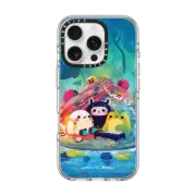 iPhone 16 Pro Clear Case MagSafe Compatible Frog Concert by ellievsbear
