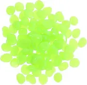 Angoily 200pcs Dark Rocks Artificial Glowing Fish for Outdoor Garden Yard Patio
