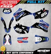 Full Custom Graphi Kit FURY STYLE Yamaha WRF 250 2007 - 2013 decals stickers