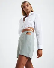 Lori Cut Out Mi Skirt