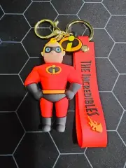 BOB PARR MR. INCREDIBLE THE INCREDIBLES SERIES KEYCHAIN KEYRING *