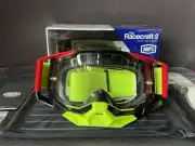 100% RACECRAFT 2 WIZ CLEAR LENS GOGGLE 957487