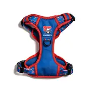 NRL Newcastle Knights Pet Dog No Pull Canvas/D-Ring Harness Adjustable Vest L