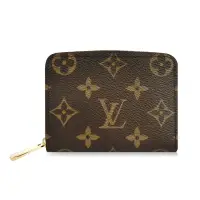 在飛比找Yahoo奇摩購物中心優惠-【LOUIS VUITTON 路易威登】 LV 老花ㄇ拉零錢