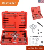 Harmonic Balancer Puller Set 46 pcs Kit for Flywheel Crankshaft Valve