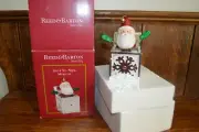 REED & BARTON Jolly St Nick Musical NIB