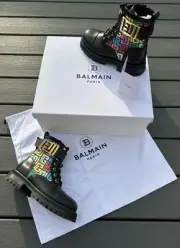 Balmain Paris Ranger Ankle Boot Charlie Army Womens (Sizes 7.5 & 9) DN1TC961 NEW