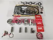 for KUBOTA V1502 Overhauling kit Piston + Ring Assy + Complete Gasket kit + Water Pump