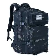 45L Military Backpack Army Tactical Molle Assault Rucksack 3P Men Outdoor Hiking Camping Hunting Large Capacity Waterproof Bag Rucksacks