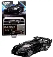 BUGATTI VISION GRAN TURISMO 1/64 DIECAST MODEL CAR BLACK MINI GT MGT00795