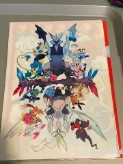 Pokemon Center File Folder Black White Kyurem Psyduck 8.5" x 12" Sealed