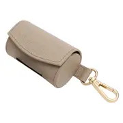 Buddy & Belle Leather Waste Bag Holder Mocha- Mocha