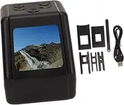 Film Scanner, 2 Inch Screen Slide Scanner 135 126 110 8mm Negative Scanner Convert Slides Into 12MP JPG Digital Photos