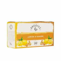 在飛比找樂天市場購物網優惠-Brodies 蘇格蘭茶 風味茶包 檸檬香薑 Lemon &