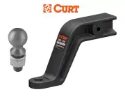Curt Industrial Duty 21K Forged BallMount & 2-5/16" Trailer Ball for 3" Receiver