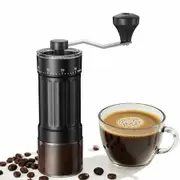 Mini Manual Coffee Grinder with 40 Adjustable Settings,Portable Hand Coffee Bean Mill with 30g Capacity,Conical Burr Coffee Grinder with Crank