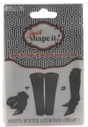 Just Solutions Inflatable Boot Shapers Cheetah Storage Travel Tall Care Shoe NEW