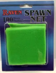 Raven Spawn Net, Chartreuse Green, 100 sheets, Super Soft