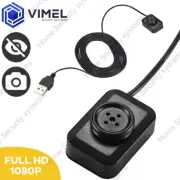 Professional Portable Mini Button Camera Recorder Full HD 1080p 24/7 Spy hidden