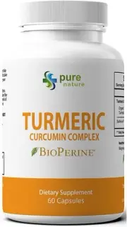 PureNature Turmeric Curcumin with BioPerine Turmeric Nature