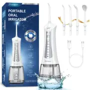 Cordless Water Flosser – Rechargeable Portable Electric Water Flosser for Tee...