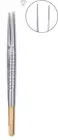 Dental Diamond Coating Tweezer, Surgical Cotton & Dressing Straight Forceps