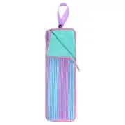 Umbrellas Bags for Wet Travel Umbrellas 4.9"x14.2" Portable Carry Pink Stripe