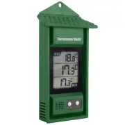 Max Min Thermometer Digital - Garden Greenhouse Room Growroom Conservatory Can B