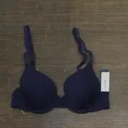 Gap Body Womens Everyday Essentials T-Shirt Bra GPW00351 Elysian Blue 34A