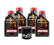4L Motul 8100 X-CESS GEN2 5W-40 Wix XP Filter Motor Oil Change Kit API SN