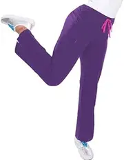 [Smitten] S201003 Women's Streamline Elastic Cargo Pant New Eggplant XX-Large Petite