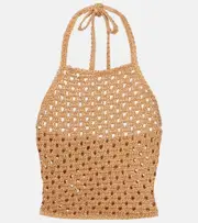 [Etro] Etro Crochet cotton top AU 16 multicoloured
