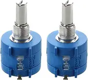 2X 3590S-2-103L 10K Ohm 10-Turn Rotary Wire Wound Precision Potentiometer