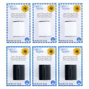 Dritz Care & Repair Super Strong Thread 150 Yards, Black and White, 6-Pack
