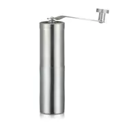 Portable Conical Burr Mill Manual Stainless Steel Bean Pepper Hand Crank Coffee Grinder, Gift Box Package