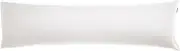 [Linen House] Augusta 500TC Cotton Sateen Body Pillowcase, White, 45 x 152 cm