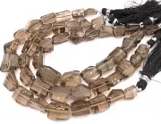 Natural Faceted Smoky Quartz Gemstone Beads Stone-Jewelry Making Beads
