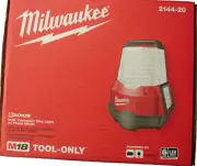 Milwaukee 2144-20 Radius LED Light M18 Compact Jobsite 2200 Lumens Cordless