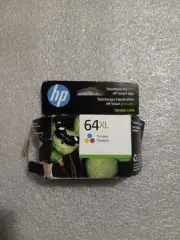 HP 64XL Tricolor Ink Cartridge N9J91AN Genuine OEM Exp 02/2026 Please See Detail