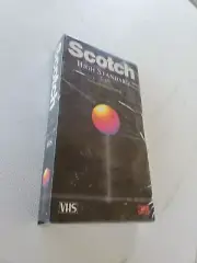 Scotch T-120 High Standard VHS Tape Brand NEW Sealed