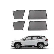 4Pcs Magnetic Car Side Window Sun Shade For Toyota Rav4 2019-2025