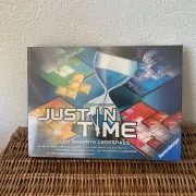 2013 Ravensburger JUST IN TIME Board Game Tetris ish Challenge Family Fun Summer