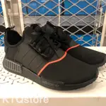 ADIDAS ORIGINALS NMD R1 BOOST 全黑橘線 休閒鞋 高爾宣 EE5085