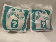 SQUISHMALLOWS MCDONALDS HAPPY MEAL TOYS X2