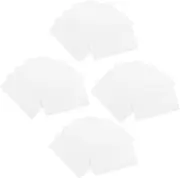 KICHOUSE 500 Pcs Blank Business Cards: White Paper Cards Note Card For Studying Office And Home Great For Flashcards Message Card DIY Craft