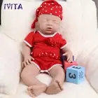 18"Reborn Baby Doll Sleeping Girl Newborn Full Body Silicone Toddler Toy Xmas